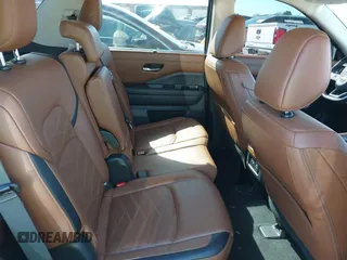 2024 Nissan Pathfinder Platinum with VIN 5N1DR3DG3RC209787, listed as a IAAI auction lot 41765066 with 35,987 mi miles. Bid and sale history available at carsss.com. Image 8.