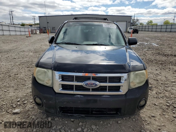 2008 Ford Escape XLT с VIN 1FMCU031X8KB43331, выставлен на аукционе Copart как лот 58225055 с пробегом 187 719 миль миль и На запчасти • Non repairable. История ставок и продаж доступна на DreamBid. Изображение 5.