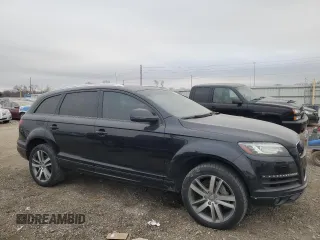 2012 Audi Q7 Premium Plus with VIN WA1LMAFEXCD009368, listed as a Copart auction lot 43187195 with 343,904 mi miles and Clean title. Bid and sale history available at DreamBid. Image 4.