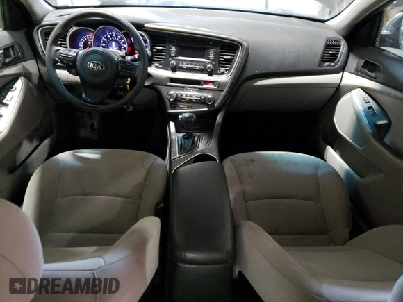 2015 Kia Optima LX with VIN KNAGM4A73F5613177, listed as a Copart auction lot 72844074 with 57,980 mi miles and Clean Title. Bid and sale history available at DreamBid. Image 8.