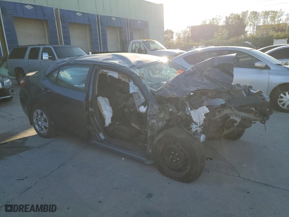 2016 Toyota Corolla L with VIN 2T1BURHE0GC604424, listed as a Copart auction lot 74553074 with 0 mi miles and Salvage Title. Bid and sale history available at carsss.com. Image 4.