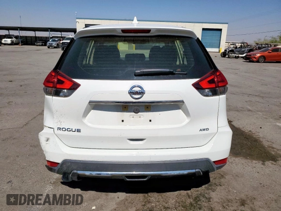 2017 Nissan Rogue S with VIN KNMAT2MV6HP618312, listed as a Copart auction lot 61028635 with 119,982 mi miles and Salvage title. Bid and sale history available at DreamBid. Image 6.