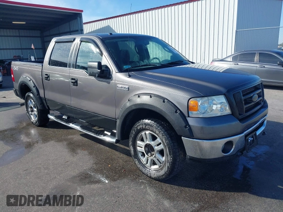2008 Ford F-150 XLT with VIN 1FTPW14588FA37086, listed as a IAAI auction lot 41651399 with 99,866 mi miles. Bid and sale history available at carsss.com. Image 1.