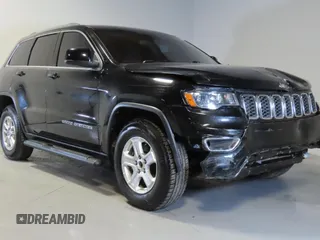 2018 Jeep Grand Cherokee Laredo E with VIN 1C4RJEAG0JC513620, listed as a Copart auction lot 58666915 with 67,654 mi miles and Clean title. Bid and sale history available at DreamBid. Image 1.