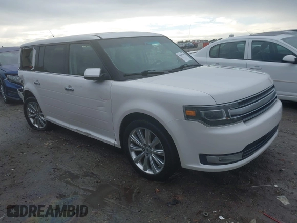 2014 Ford Flex Limited with VIN 2FMGK5D80EBD36058, listed as a IAAI auction lot 40819765 with 136,276 mi miles. Bid and sale history available at carsss.com. Image 1.