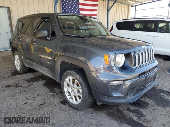 2023 Jeep Renegade Latitude z VIN ZACNJDB17PPP20395, wystawiony jako Copart lot #54654285 z przebiegiem 48 305 mil mil oraz Czysty tytuł • Clean title. Historia ofert i sprzedaży dostępna na DreamBid. Obrazek 4.