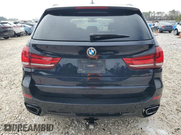 2015 BMW X5 sDrive35i with VIN 5UXKR2C51F0H39390, listed as a Copart auction lot 46475705 with 151,917 mi miles and Salvage Title. Bid and sale history available at carsss.com. Image 6.