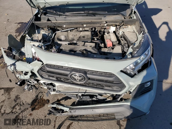 2019 Toyota RAV4 Adventure with VIN 2T3J1RFV3KC008618, listed as a Copart auction lot 74594424 with 41,722 mi miles and Salvage title. Bid and sale history available at DreamBid. Image 12.