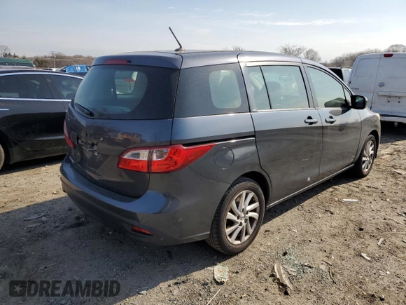 2012 Mazda 5 Sport with VIN JM1CW2BL8C0130210, listed as a Copart auction lot 47179565 with 171,669 mi miles and Salvage Title. Bid and sale history available at carsss.com. Image 3.