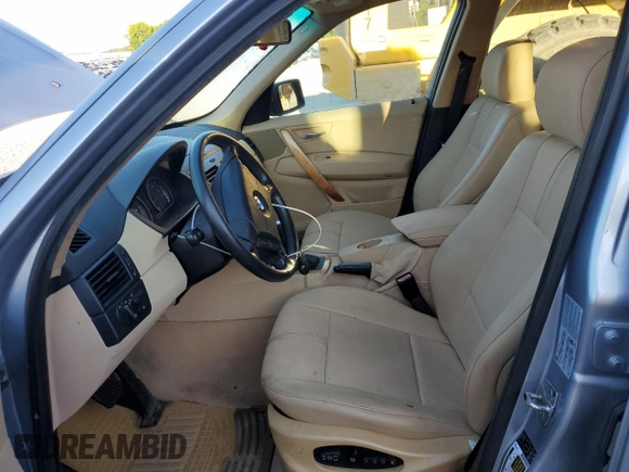 2006 BMW X3 3.0i with VIN WBXPA93426WD29261, listed as a Copart auction lot 55675195 with 116,839 mi miles and Clean Title. Bid and sale history available at DreamBid. Image 7.