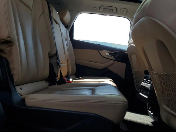 2023 Audi Q7 Premium Plus with VIN WA1LXBF70PD005334, listed as a Copart auction lot 61953055 with 43,136 mi miles and Salvage title. Bid and sale history available at DreamBid. Image 11.