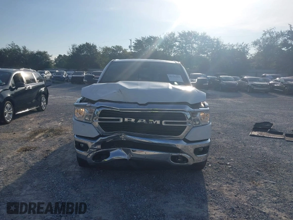 2021 Ram 1500 Big Horn with VIN 1C6SRFFT3MN570531, listed as a IAAI auction lot 42736203 with 84,050 mi miles and . Bid and sale history available at DreamBid. Image 12.