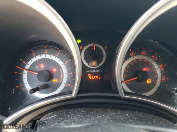 2016 Scion tC with VIN JTKJF5C7XGJ016874, listed as a Copart auction lot 66390414 with 93,231 mi miles and Non Repairable. Bid and sale history available at carsss.com. Image 9.