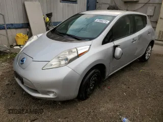 2013 Nissan LEAF SV with VIN 1N4AZ0CP6DC415546, listed as a Copart auction lot 45995515 with 46,549 mi miles and Clean Title. Bid and sale history available at carsss.com. Image 1.