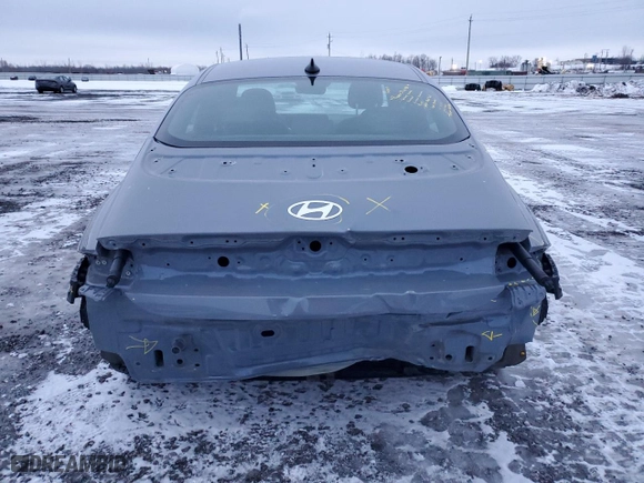 2024 Hyundai IONIQ 6 Limited with VIN KMHM54AC5RA054187, listed as a Copart auction lot 84738604 with 17,457 mi miles and Salvage Title. Bid and sale history available at carsss.com. Image 6.