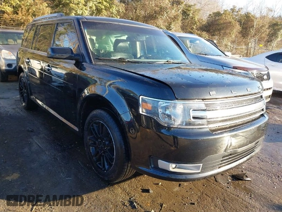 2015 Ford Flex SEL with VIN 2FMGK5C8XFBA20847, listed as a IAAI auction lot 41353067 with 154,884 mi miles. Bid and sale history available at carsss.com. Image 1.