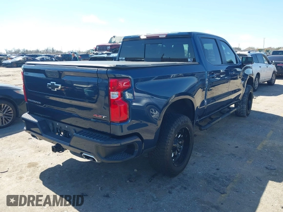 2021 Chevrolet Silverado 1500 RST with VIN 3GCUYEED2MG309439, listed as a IAAI auction lot 41682092 with 1 mi miles. Bid and sale history available at carsss.com. Image 4.