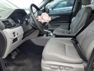 2018 Honda Pilot EX-L with VIN 5FNYF6H51JB008468, listed as a Copart auction lot 62929565 with 71,020 mi miles and Salvage title. Bid and sale history available at DreamBid. Image 7.