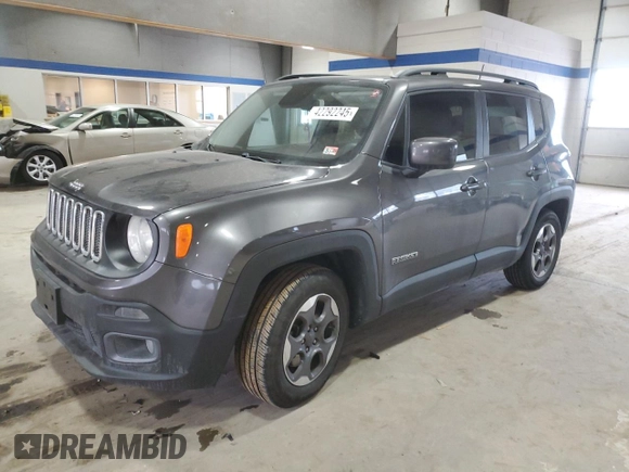 2016 Jeep Renegade Latitude with VIN ZACCJABW3GPC69213, listed as a Copart auction lot 42292245 with 82,236 mi miles and Salvage Title. Bid and sale history available at DreamBid. Image 1.