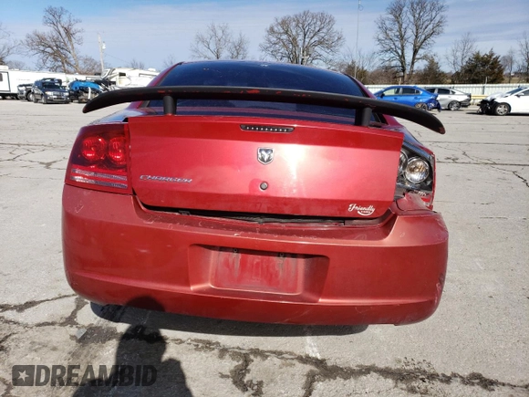 2007 Dodge Charger with VIN 2B3KA43RX7H779048, listed as a Copart auction lot 47894015 with 201,805 mi miles and Salvage Title. Bid and sale history available at carsss.com. Image 6.