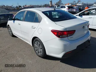 2020 Kia Rio LX with VIN 3KPA24AD1LE344956, listed as a IAAI auction lot 41666993 with 41,793 mi miles and . Bid and sale history available at DreamBid. Image 3.
