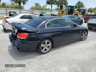 2008 BMW 3 Series 328i with VIN WBAWL13578PX20023, listed as a Copart auction lot 52322035 with 134,758 mi miles and Salvage title. Bid and sale history available at DreamBid. Image 3.