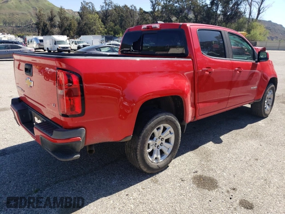 2020 Chevrolet Colorado 2WD LT with VIN 1GCGSCEN5L1213667, listed as a Copart auction lot 50034075 with 44,840 mi miles and Salvage Title. Bid and sale history available at carsss.com. Image 3.