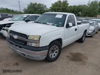 2005 Chevrolet Silverado 1500 Work Truck with VIN 1GCEC14X75Z210592, listed as a IAAI auction lot 41955143 with 192,376 mi miles. Bid and sale history available at carsss.com. Image 2.