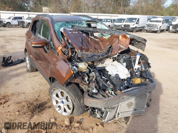 2019 Ford EcoSport SE with VIN MAJ3S2GE1KC298683, listed as a IAAI auction lot 41337638 with Not Provided miles and . Bid and sale history available at DreamBid. Image 6.