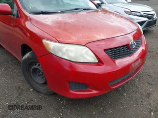 2009 Toyota Corolla with VIN JTDBL40E399050323, listed as a IAAI auction lot 42206910 with 180,935 mi miles. Bid and sale history available at carsss.com. Image 6.