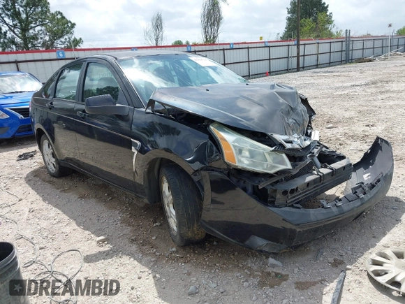 2008 Ford Focus SE with VIN 1FAHP35N18W227328, listed as a IAAI auction lot 41964750 with 196,196 mi miles. Bid and sale history available at carsss.com. Image 1.