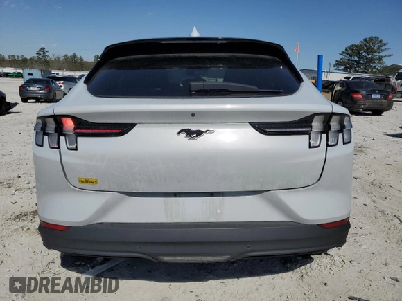 2021 Ford Mustang Mach-E Select with VIN 3FMTK1SS2MMA56757, listed as a Copart auction lot 50552335 with 40,049 mi miles and Non Repairable. Bid and sale history available at DreamBid. Image 6.
