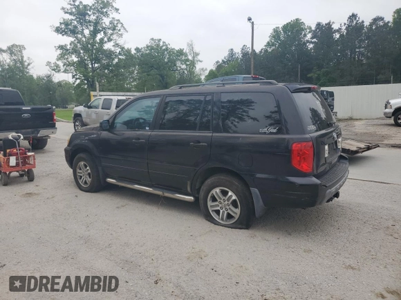 2005 Honda Pilot EX-L with VIN 5FNYF18565B038106, listed as a Copart auction lot 51266305 with 0 mi miles and Clean Title. Bid and sale history available at carsss.com. Image 2.