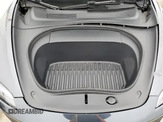 2024 Tesla Model 3 with VIN 5YJ3E1EA3RF737102, listed as a Copart auction lot 55321685 with 9,638 mi miles and Salvage Title. Bid and sale history available at carsss.com. Image 11.