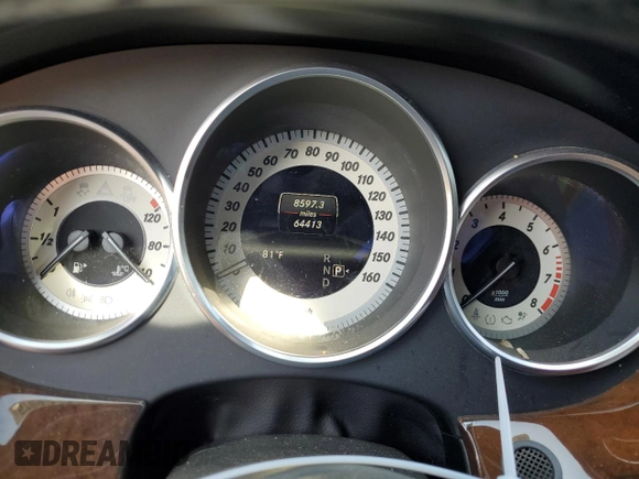 2013 Mercedes-Benz CLS-Class CLS 550 with VIN WDDLJ9BB4DA080535, listed as a Copart auction lot 57893384 with 64,413 mi miles and Salvage Title. Bid and sale history available at carsss.com. Image 9.