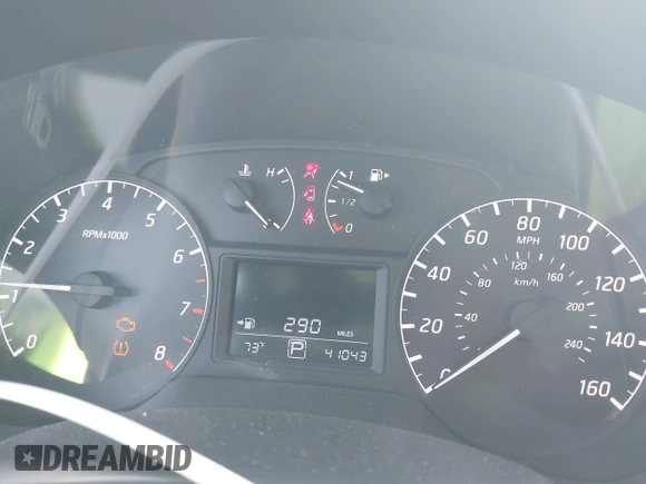 2017 Nissan Sentra SV with VIN 3N1AB7AP2HY335185, listed as a IAAI auction lot 42158185 with 41,043 mi miles and . Bid and sale history available at carsss.com. Image 7.