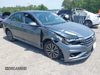 2019 Volkswagen Jetta SEL z VIN 3VWE57BU0KM110267, wystawiony jako IAAI lot #42161272 z przebiegiem 63 955 mil mil oraz . Historia ofert i sprzedaży dostępna na DreamBid. Obrazek 1.