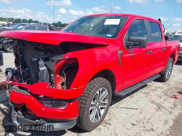 2021 Ford F-150 XL z VIN 1FTEW1CP8MKD05727, wystawiony jako IAAI lot #42375464 z przebiegiem 55 647 mil mil oraz . Historia ofert i sprzedaży dostępna na DreamBid. Obrazek 2.