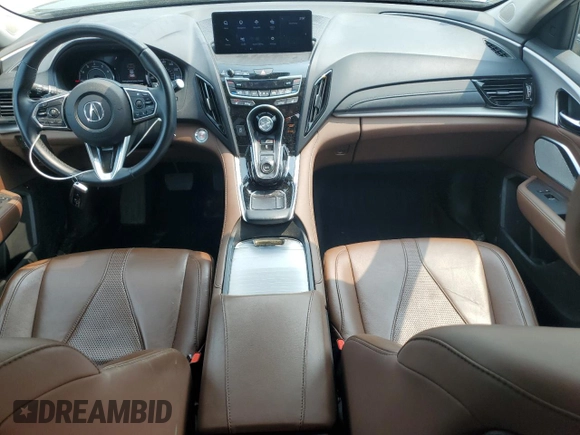 2020 Acura RDX Technology with VIN 5J8TC2H57LL006740, listed as a Copart auction lot 59272975 with 62,788 mi miles and Salvage title. Bid and sale history available at DreamBid. Image 8.