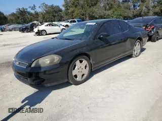 2007 Chevrolet Monte Carlo LS with VIN 2G1WJ15K779199127, listed as a Copart auction lot 44717295 with 182,180 mi miles and Salvage Title. Bid and sale history available at carsss.com. Image 1.