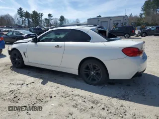 2015 BMW 4 Series 428i xDrive with VIN WBA3T1C5XFP820696, listed as a Copart auction lot 50209925 with 123,416 mi miles and Clean Title. Bid and sale history available at carsss.com. Image 2.