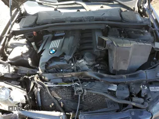 2007 BMW 3 Series 328xi with VIN WBAVC93567KX59692, listed as a Copart auction lot 51414125 with 205,973 mi miles and Salvage Title. Bid and sale history available at carsss.com. Image 12.