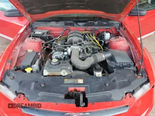 2010 Ford Mustang V6 with VIN 1ZVBP8AN6A5128015, listed as a Copart auction lot 59201315 with 143,591 mi miles and Salvage title. Bid and sale history available at DreamBid. Image 11.