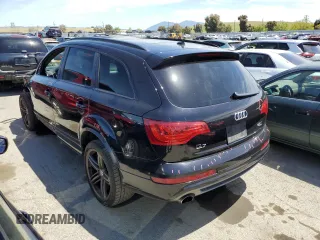 2015 Audi Q7 3.0T S line Prestige with VIN WA1DGBFE1FD030017, listed as a Copart auction lot 53651124 with 120,809 mi miles. Bid and sale history available at carsss.com. Image 2.