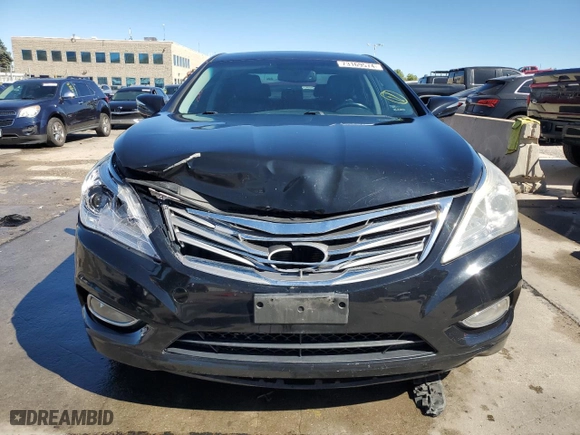 2012 Hyundai Azera with VIN KMHFG4JG1CA177868, listed as a Copart auction lot 73169574 with 90,657 mi miles and Salvage Title. Bid and sale history available at carsss.com. Image 5.