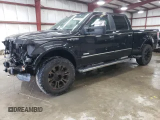 2011 Ford F-150 XLT with VIN 1FTFW1ET5BFA54492, listed as a Copart auction lot 58380605 with 117,922 mi miles and Salvage title. Bid and sale history available at DreamBid. Image 1.