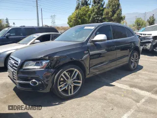 2014 Audi SQ5 Premium Plus with VIN WA1CGAFP4EA101976, listed as a Copart auction lot 59542494 with 75,645 mi miles and Salvage Title. Bid and sale history available at carsss.com. Image 1.