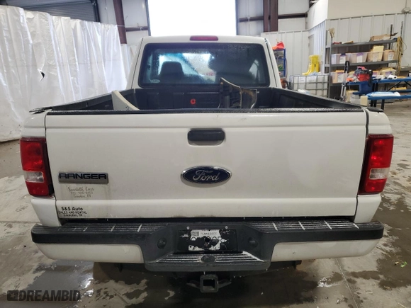 2008 Ford Ranger XLT with VIN 1FTYR44UX8PA46970, listed as a Copart auction lot 87312304 with 154,921 mi miles and Salvage Title. Bid and sale history available at carsss.com. Image 6.