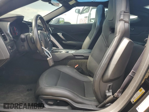 2016 Chevrolet Corvette 1LT with VIN 1G1YB2D78G5119968, listed as a Copart auction lot 52950415 with 37,061 mi miles and Clean title. Bid and sale history available at DreamBid. Image 7.
