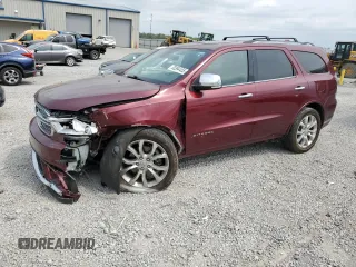 2017 Dodge Durango Citadel с VIN 1C4RDJEG6HC806023, выставлен на аукционе Copart как лот 53394455 с пробегом 118 803 миль миль и Списание • Salvage title. История ставок и продаж доступна на DreamBid. Изображение 1.